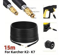 TEMU 1pc Manguera de extensión de manguera de de presión Karcher K2 K3 K4 K5 K7 Lavadora de presión, 15m