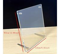 TEMU 1pc Marco de fotos transparente, marco de fotos de 8x10/5x7/4x6 pulgadas, adecuado para exhibición en escritorio, decoración, y , decoración de San Valentín y regalo para escritorio