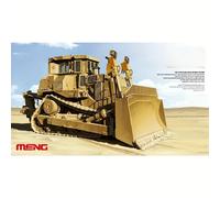 TEMU 1pc Meng 1/35 de Buldócer Kit, Vehículo de Construcción de Plástico,
