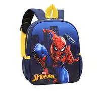 TEMU 1pc Mochila con Temática de de MARVEL - Diseño de Superhéroe, Cierre de Cremallera, Correas Ajustables, Duradera para Viajes, Gimnasio, (Marca Marvel)