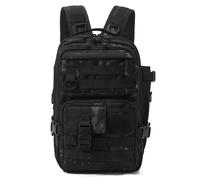 TEMU 1pc Mochila de Pesca con Porta Cañas y Bolsillo para Equipo de Pesca - Bolso Bandolera para Exteriores, Caza y Senderismo