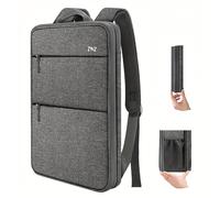 TEMU 1pc Mochila Delgada y Expandible para Portátil de 15, para Computadoras de 15.6 - 16 Pulgadas, Compatible con la Mayoría de MacBook, Surface Book, Dell, HP, Lenovo y Asus