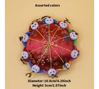 TEMU 1pc Muñeca de cojín de alfileres de seda chino, colores surtidos, ideal regalo de Navidad y Año para entusiastas de la costura