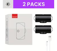 TEMU 1pc O 2pcs O 4pcs Luz Nocturna con Sensor de Inducción RGB con Cable USB, Batería Grande de 1500mAh, de Luz Constante e Inducción, Utilizada Para Interiores, Cocina, Dormitorio, Escaleras, Etc.