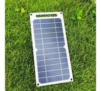 TEMU 1pc, Panel Solar Portátil 5V con USB, Cargador Estabilizador de Carga para Power Bank, Teléfono, Camping al , Hogar, RV