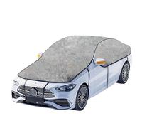 TEMU 1pc para Compatible con la Mayoría de Vehículos - Protección Resistente para Nieve, Hielo e Invierno con Elástico - Ajuste para Camiones, SUVs y Sedanes