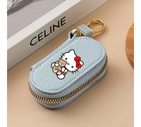 TEMU 1pc para llaves de coche Sanrio Hello Kitty para mujer, adecuada para el almacenamiento diario de llaves de coche domésticas, se puede utilizar como un adorno de mochila, ideal como regalo de