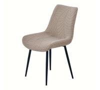 TEMU 1pc para Silla con de Hoja Elástica y Cierre Elástico - Diseño y Acolchado para Hogar, Sillas de Comedor de Hotel - Lavable a Máquina, Ajuste para la Mayoría de Asientos (Sin Relleno)