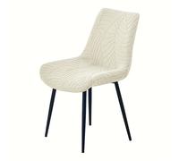 TEMU 1pc para Silla con de Hoja Elástica y Cierre Elástico - Diseño y Acolchado para Hogar, Sillas de Comedor de Hotel - Lavable a Máquina, Ajuste para la Mayoría de Asientos (Sin Relleno)