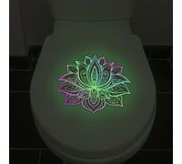 TEMU 1pc Pegatina de Inodoro de que en - Decoración Nocturna Creativa para un Baño Zen y Tecnológico