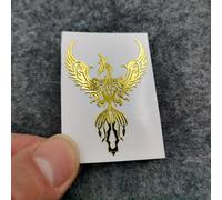 TEMU 1pc Pegatina Metálica con de Fénix de , Pegatina para Teléfono Móvil, Pegatina Creativa para Laptop, Haz que tu Teléfono Móvil con Pegatinas Únicas de Fénix