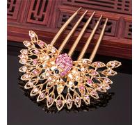 TEMU 1pc Peine para el Cabello con Forma de , Pasador para el Cabello de Estilo Diamantes de , Accesorio Elegante para el Cabello de Mujer