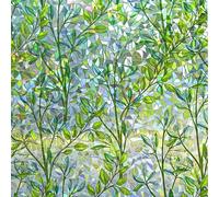 TEMU 1pc Película de Vidrio Cortada con Láser 3D - Translúcida, Adhesivo Electroestático para Decoración de y Puerta