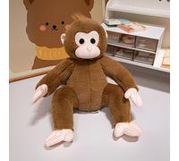 TEMU 1pc Peluche Kawaii de Poliéster, 40cm/15.75in Animal de Peluche Realista, Almohada de , Regalo Ideal para Niños y Niñas, para Halloween y Navidad