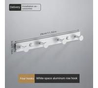 TEMU 1pc Perchero de Ganchos, Ganchos para Toallas de Baño de Fácil Instalación, Gancho para Abrigos Montado en la Pared, Gancho para Colgar Ropa en la Puerta sin Taladrar para la Entrada del Porche