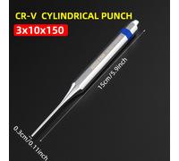 TEMU 1pc Perforadora de Acero al Carbono de 3*10mm | Herramienta de Perforación Manual, Perforadora , Estructura Duradera, Adecuada para Joyeros, Relojeros, y Carpintería