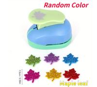 TEMU 1pc Perforadoras de Cortador de Papel Tarjeta Artesanal Impresión DIY Material a Cortador de Papel Estampado Afilado Color Aleatorio 0.59 pulgadas