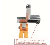TEMU 1pc Pie prensatelas universal de plástico #T3 Pie prensatelas multifuncional tres en uno Pie prensatelas ajustable unilateral y para máquina de coser de coche