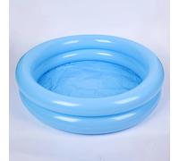 TEMU 1pc Piscina Inflable Redonda de Pesca 60 Anillos , Colchón Inflable PVC Mini para Niños, Juguete Portátil de Dos Capas para Viajes y Uso al