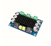 TEMU 1pc Placa de Amplificador Digital TPA3116D2 de Potencia 100W - Eficiencia de 80A, Voltaje Ancho de 12-26V, Conector de 20 Pines para PC/Pc DIY, Forma , No Requiere Batería