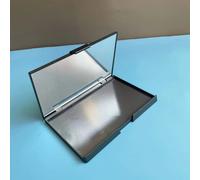 TEMU 1pc Placa de de Ojos Placa Vacía Placa Dividida Placa de Maquillaje de Almacenamiento Dividida Placa Redonda Rectangular con Hebilla DIY Placa de Succión Magnética Plegable