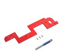 TEMU 1pc Plantilla de Ranurado para Asa Invisible Empotrada, para Armario, Manija de Cocina, Herramienta de Posicionamiento de Ranura sin Necesidad para Puerta de Armario