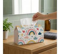 TEMU 1pc Porta Pañuelos - y Pastel, para Sala, Comedor, Dormitorio, Baño, Decoración de Oficina, Accesorio Elegante para Mesa de Fiestas