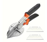 TEMU 1pc ProMaster Cortadora de alambre multifuncional Tijeras - Acero de grado industrial Cortadora de para trabajo de madera, recorte de esquinas y herramientas de corte de