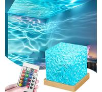 TEMU 1pc Proyector LED, Luz Nocturna con 16 Colores y de Ola , Proyector para Techo para Dormitorio/Fiestas/Salones de Juegos