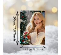 TEMU 1pc Rompecabezas Personalizado con Foto - de Foto Personalizada, Juego Portátil y Resoluble en , Libro de Imágenes DIY para Regalo de Aniversario ( Tu Propia Foto)