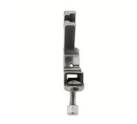 TEMU 1pc S537 Máquina de coser industrial Accesorio, Pie prensatelas de banda elástica para tejido elástico, Pie de banda de goma para máquina de coser , plateado