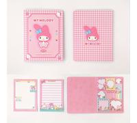 TEMU 1pc Sanrio Hello Kitty & for My Melody Sticky Notepad, Oblong Paper Notepad for Office Stationery, Fun Diary Planning & Daily Organization