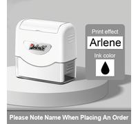 TEMU 1pc Sello de Personalizado para Ropa, Sábanas, Sombreros y Zapatos - Impermeable, Etiqueta de Tela Lavable con para el Personalizado - para Organizar y Accesorios, Sellos de Personalizados