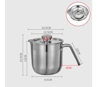TEMU 1pc Separador de de de acero inoxidable Premium 304 - fácilmente las yemas de y la proteína para cocinar y hornear