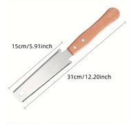 TEMU 1pc Sierra de Corte Premium con Hoja SK5 de Cara, Recorte Flexible y , Superficie Limpia y , Duradera. Puede Ser Utilizada para Acampar, Reparar Jardines y Más