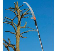 TEMU 1pc Sierra de de 425cm/14ft para de Árboles, Sierra de Extensión Manual de Acero Inoxidable de 305cm/10ft con Hoja para Podar , Cortadora de y Podadora para Jardín, Patio y Bosque