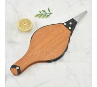 TEMU 1pc, Soplador de madera manual, de chimenea de madera a , Bomba de de con boquilla de metal y mango largo para chimenea, , parrilla al , camping, estufa de leña, herramientas de