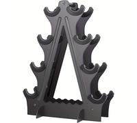 TEMU 1pc Soporte de mancuernas, organizador de almacenamiento de peso de 4 niveles, soporte de mancuernas, soporte de peso para el hogar y el gimnasio