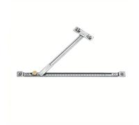 TEMU 1pc Soporte Telescópico de Acero Inoxidable sin Perforación para Ventana, Controlador de Ángulo, Guseta Fija para Puerta y Ventana Deslizante