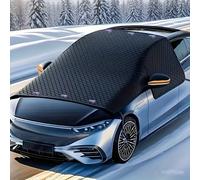 TEMU 1pc suitu Protector Magnético para Parabrisas de Coche - Magnético Resistente contra Nieve y Hielo, Accesorio Portátil de Invierno Adecuado para la Mayoría de Vehículos