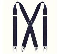 TEMU 1pc Suspensorio ajustable hombre, suspensorio de metal fuerte de X con , suspensorio elástico con tirantes, disponible hombres y mujeres