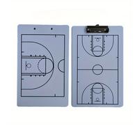 TEMU 1pc Tablero de Deportiva Borrable para Entrenadores de Baloncesto y Fútbol - Tablero de PVC Duradero para Entrenadores, Accesorios de Baloncesto