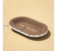 TEMU 1pc Tablero de rascar para gatos, nido resistente al desgaste y no desprendible, disco de rascar para gatos de una sola pieza