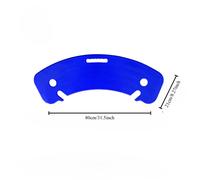 TEMU 1pc Tablero de transferencia duradero de ABS para ancianos y discapacitados, soporte para todo el cuerpo, , fácil de limpiar, para la movilidad de la cama a de ruedas y transferencias de silla