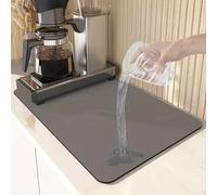 TEMU 1pc, Tapete de drenaje de PVC multifuncional - Aislamiento, control de agua y filtro para suministros de cocina