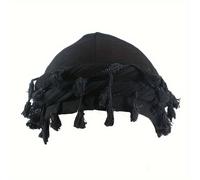 TEMU 1pc Tassel Turbante, Envolturas De Cabeza De Torsión Vintage Durag Para Hombres Y Mujeres