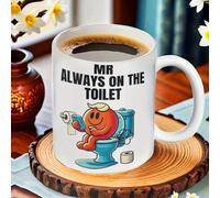 TEMU 1pc Taza de iPhone Novedosa para Baño, Taza de Café, Taza de , 11OZ/360ML, Regalo Divertido