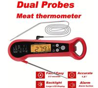TEMU 1pc THERMOMELOVE Termómetro para Carne con - (304) para monitoreo de de -Carne Asada, , Horneada - Termómetro Higiénico y para Cocinas