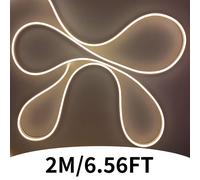 TEMU 1pc, Tira de luz LED de neón flexible USB | Luz creativa, color y , fácil de instalar, adecuada para / comedor / dormitorio / / estudio