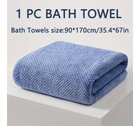 TEMU 1pc Toalla de Baño Grande 35.4x67 Pulgadas (90x170cm) - de de , Microfibra de Absorción & Ultra , Diseño Contemporáneo para Baño, Gimnasio, Hotel, Hogar - Opciones Multicolor, de Microfibra